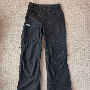 Womens North Face Ski / Snow Pants - Black, Medium